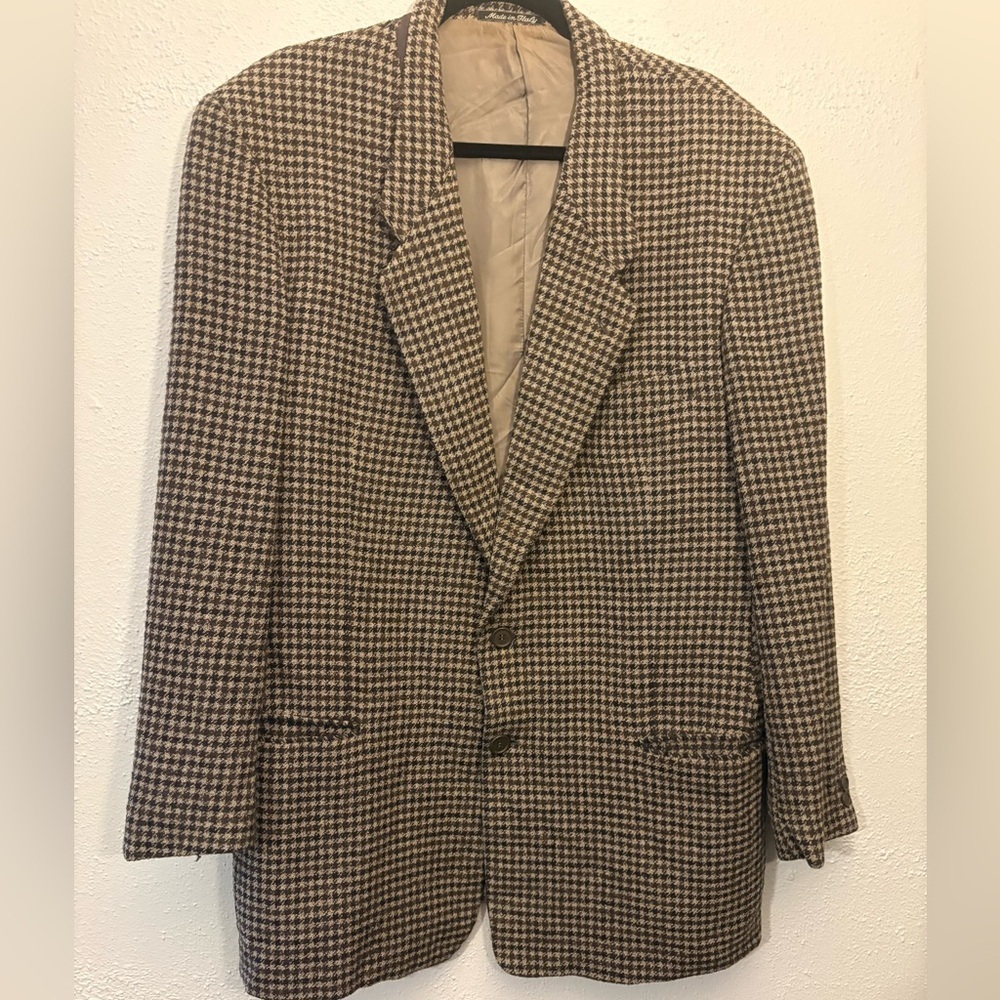 VINTAGE Giorgio Armani Virgin Le Collezioni Wool Blend Sport Coat Mens 44L